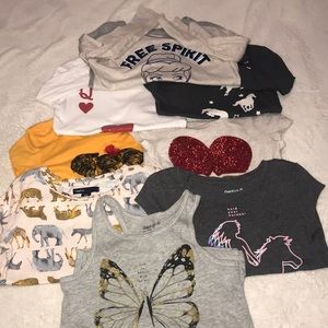 8 top haul GapKids